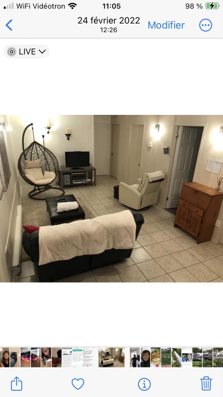 Oasis De La Riviere Apartman Chicoutimi Kültér fotó