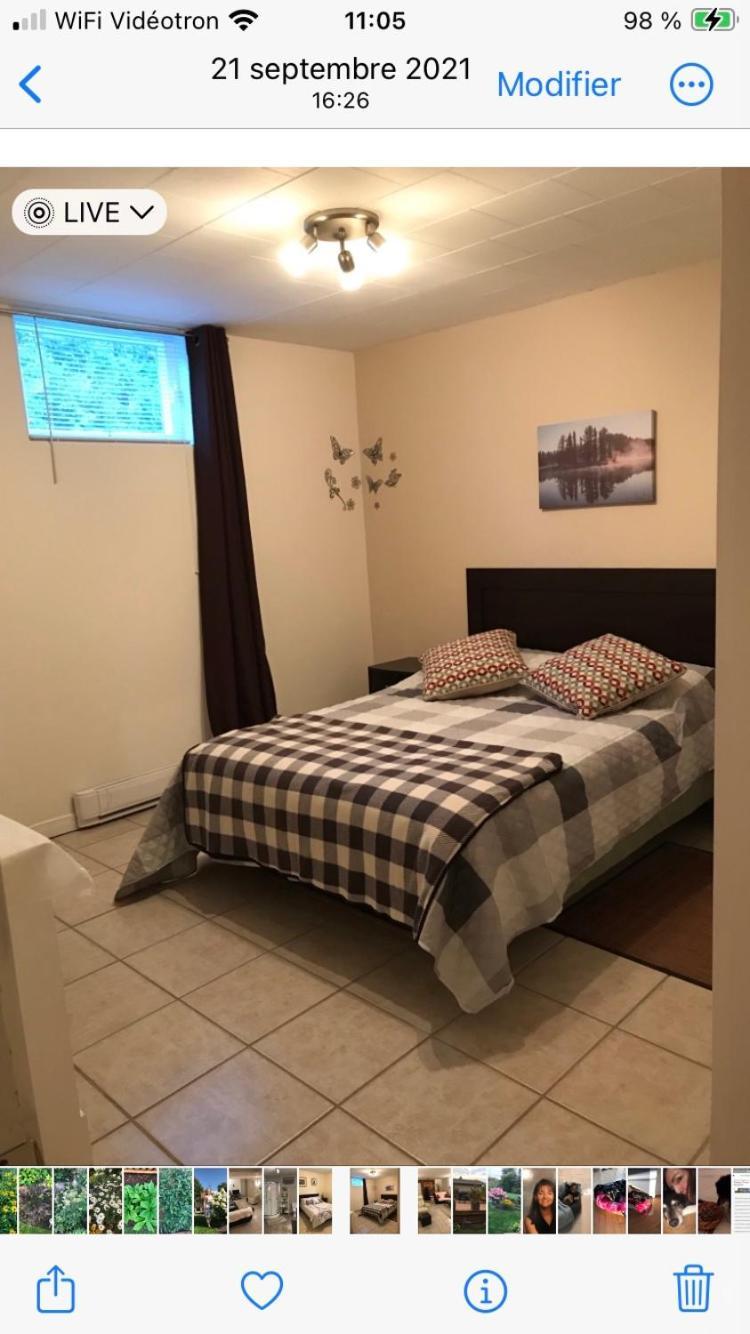Oasis De La Riviere Apartman Chicoutimi Kültér fotó